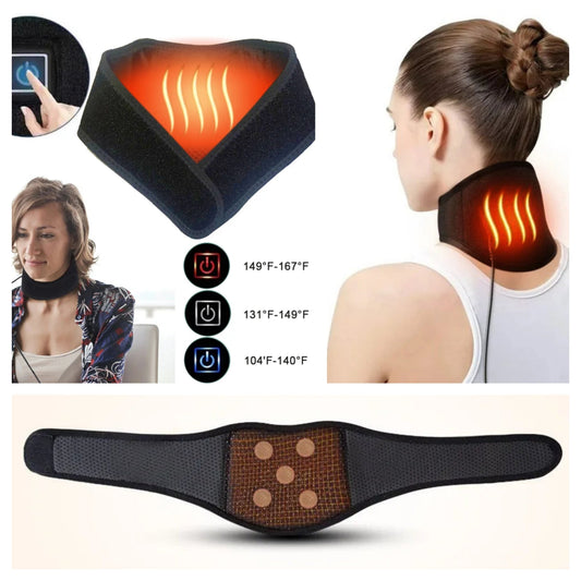 WarmRelief Tension & Stiffness USB Heated Ergonomic Neck Guard