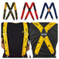 Heavy Duty 2-inch Wide Adjustable Elastic Ultimate-Durability Suspenders