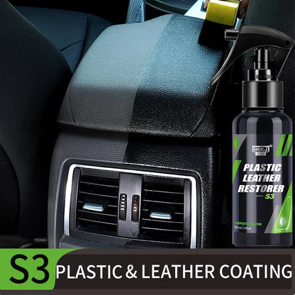 S3™ Car Leather & Plastic Liquid Protection Restorative Polisher