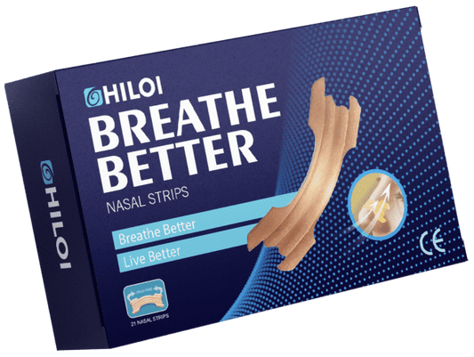 Hiloi Nasal Strips - Breathe and Sleep Better