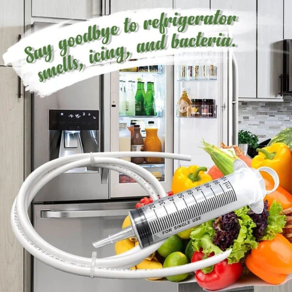 DIY Refrigerator Drain Hole Clog Remover / Dredge Cleaning Kit