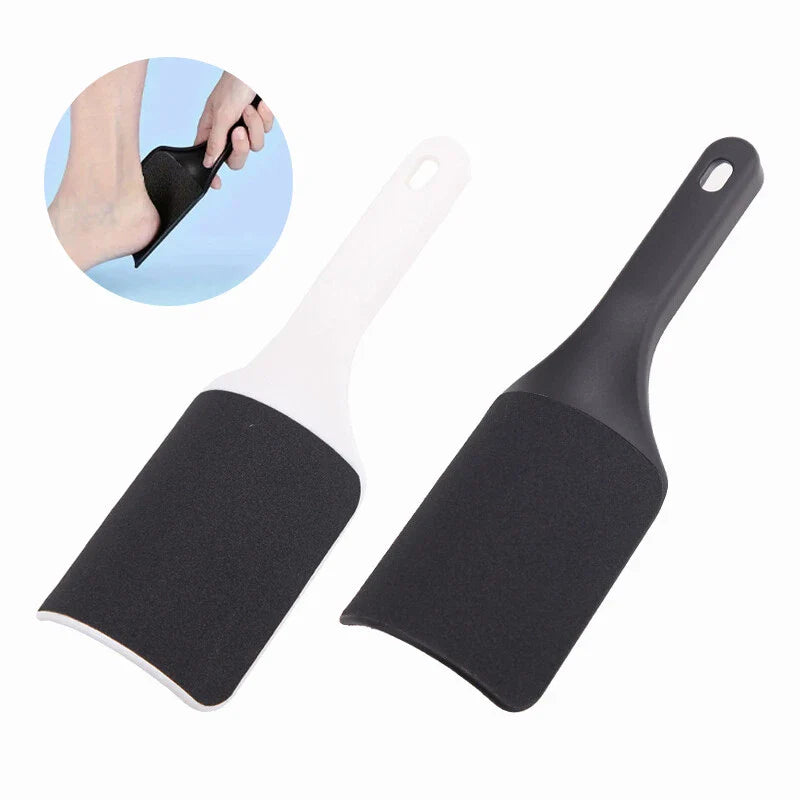 Double-Sided (Thick and Fine Grits) Design Ergonomic Foot File & Callus Remover