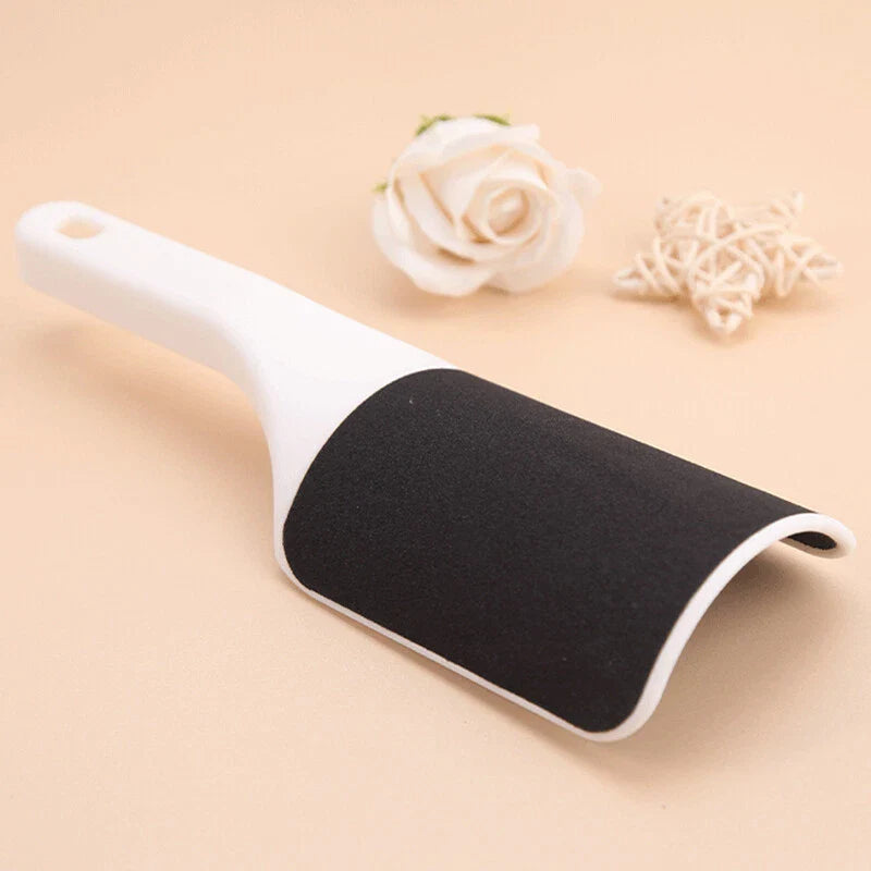 Double-Sided (Thick and Fine Grits) Design Ergonomic Foot File & Callus Remover