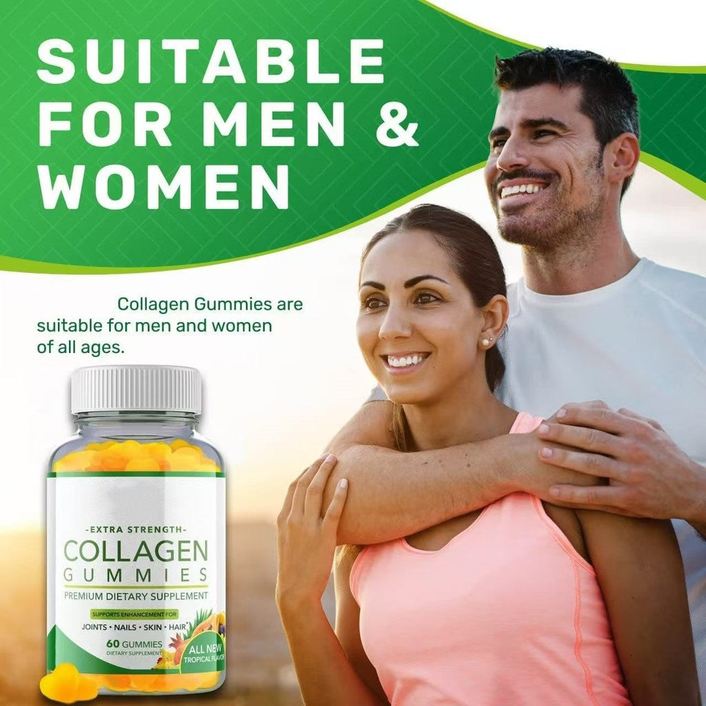 Marine-Based Collagen Gummies- Supports Joint Health & Mobility Boosts Muscle & Heart Health