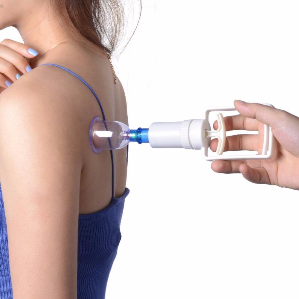 VACUUM CUPPING THERAPY SET - 12 CUPS - Indigo-Temple