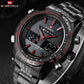 G191 Full Steel Military Wrist Watch (6 colors) - Indigo-Temple