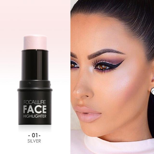 FOCALLURE™ Face Highlighter Stick Illuminator Makeup - Indigo-Temple