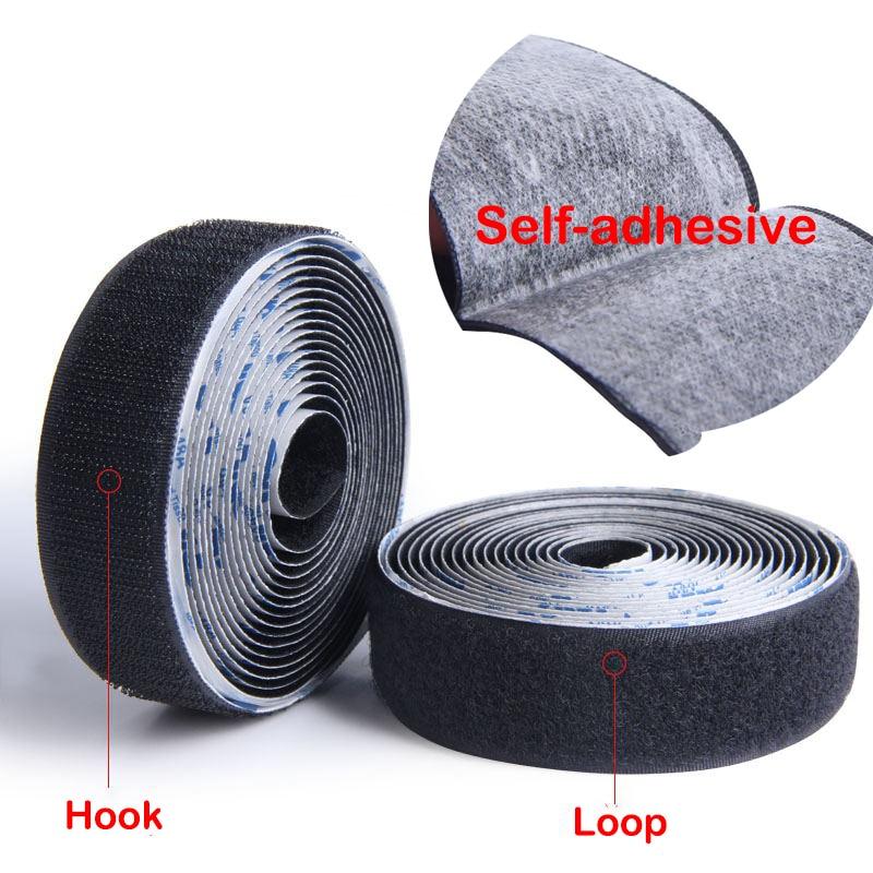 Strong Self Adhesive Velcro Tape (Hook + Loop)