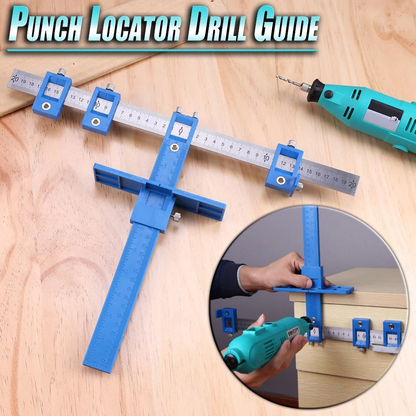 Punch Locator Drill Guide - Indigo-Temple