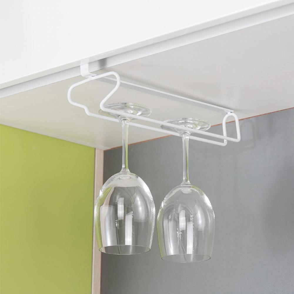 EasyBar™ Hanging Wine Glass Holder Bar (Drill Free)