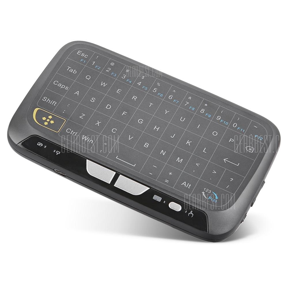 2-in-1 Wireless Multimedia Touchpad & Keyboard - Indigo-Temple