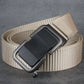Automatic Buckle Canvas Designer Belt
