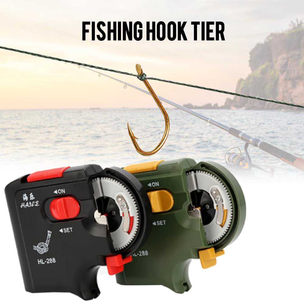 Portable Automatic Fishing Knot Tier - Indigo-Temple