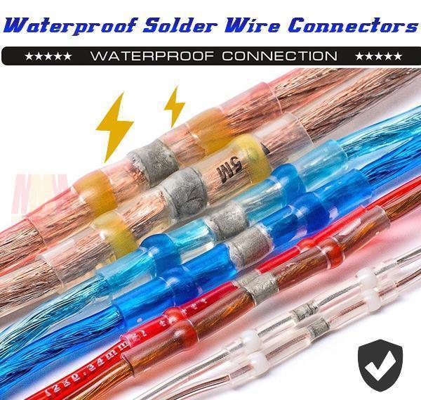 Waterproof Solder Wire Connectors - Indigo-Temple