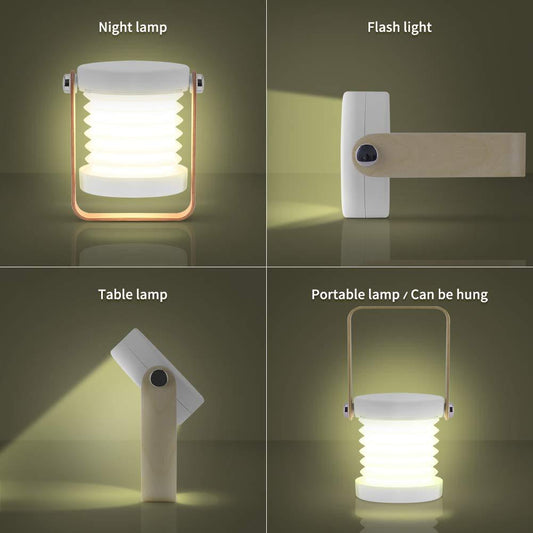 Portable Creative Lantern Lamp - Indigo-Temple