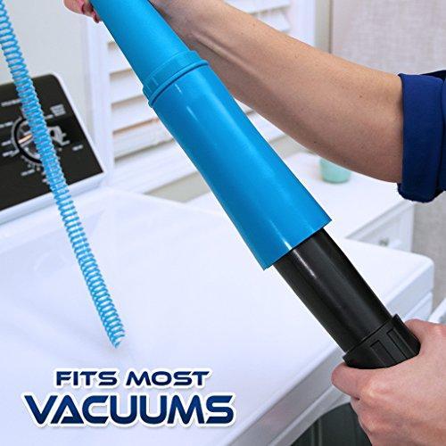 Super-Reach Flexible Anti-Clog Vacuum Hose - Indigo-Temple