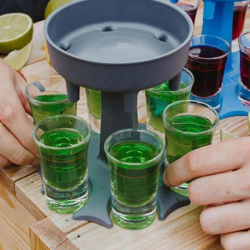 6 Shot Glass Dispenser