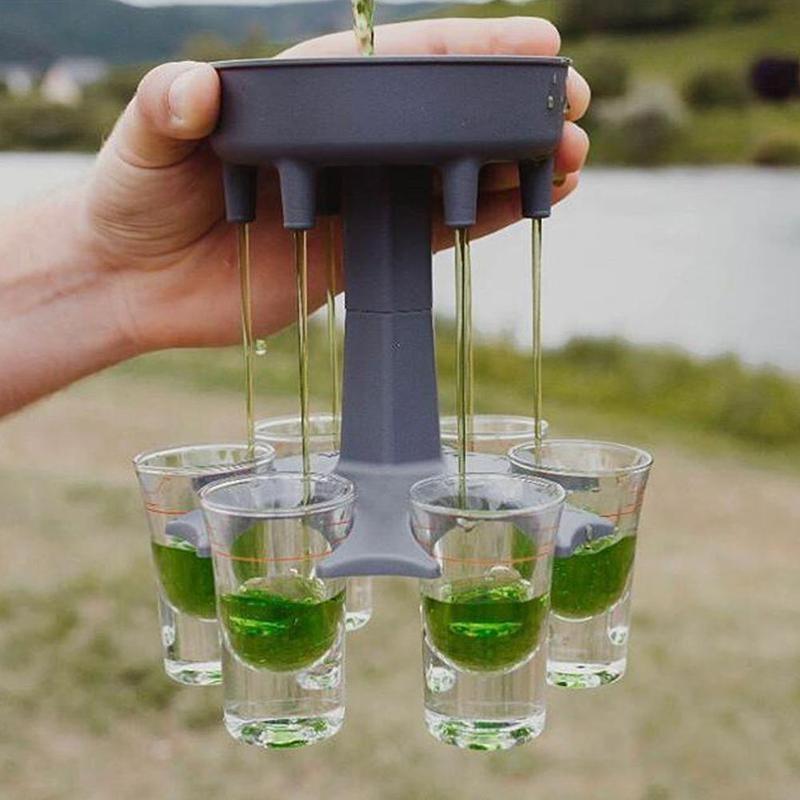 6 Shot Glass Dispenser