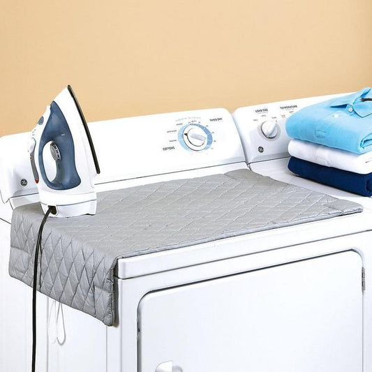 Portable & Collapsible Magnetic Ironing Pad - Indigo-Temple