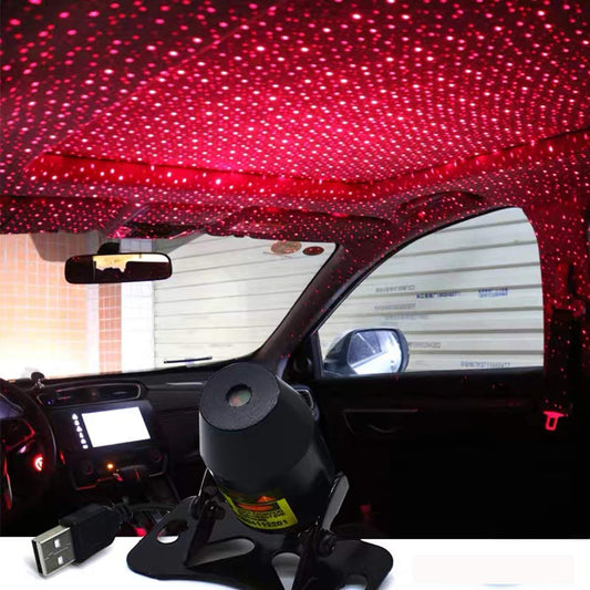 Ambient Car Interior Lights Projector - Indigo-Temple