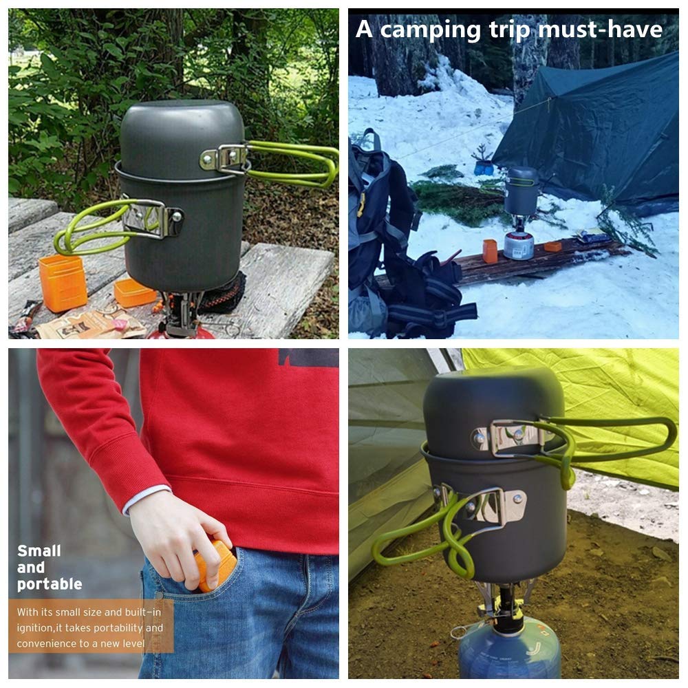 Ultimate Compact Outdoor Cookware Set - Indigo-Temple