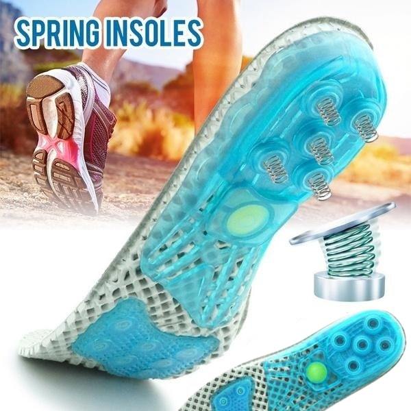 SpringTec™ 12 Springs Orthopedic Arch Support Silicone Insoles