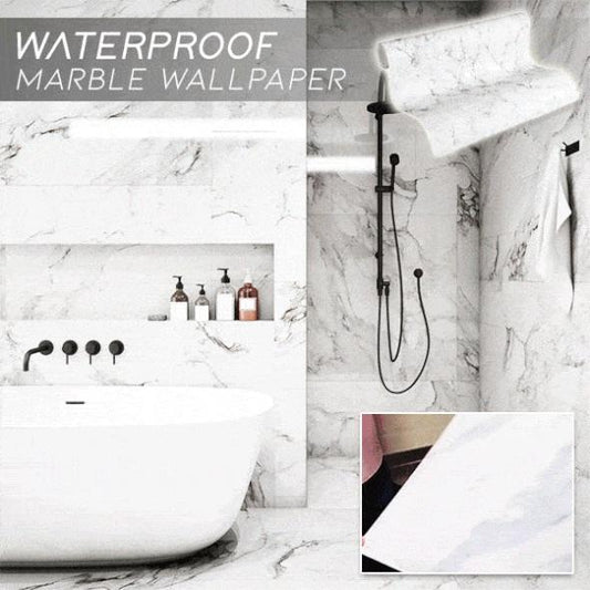 Self Adhesive Waterproof  Marble Wallpaper