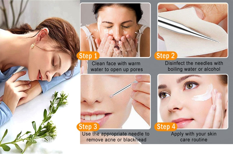Professional Ultra-fine No. 5 Face Deep Cleaning Set