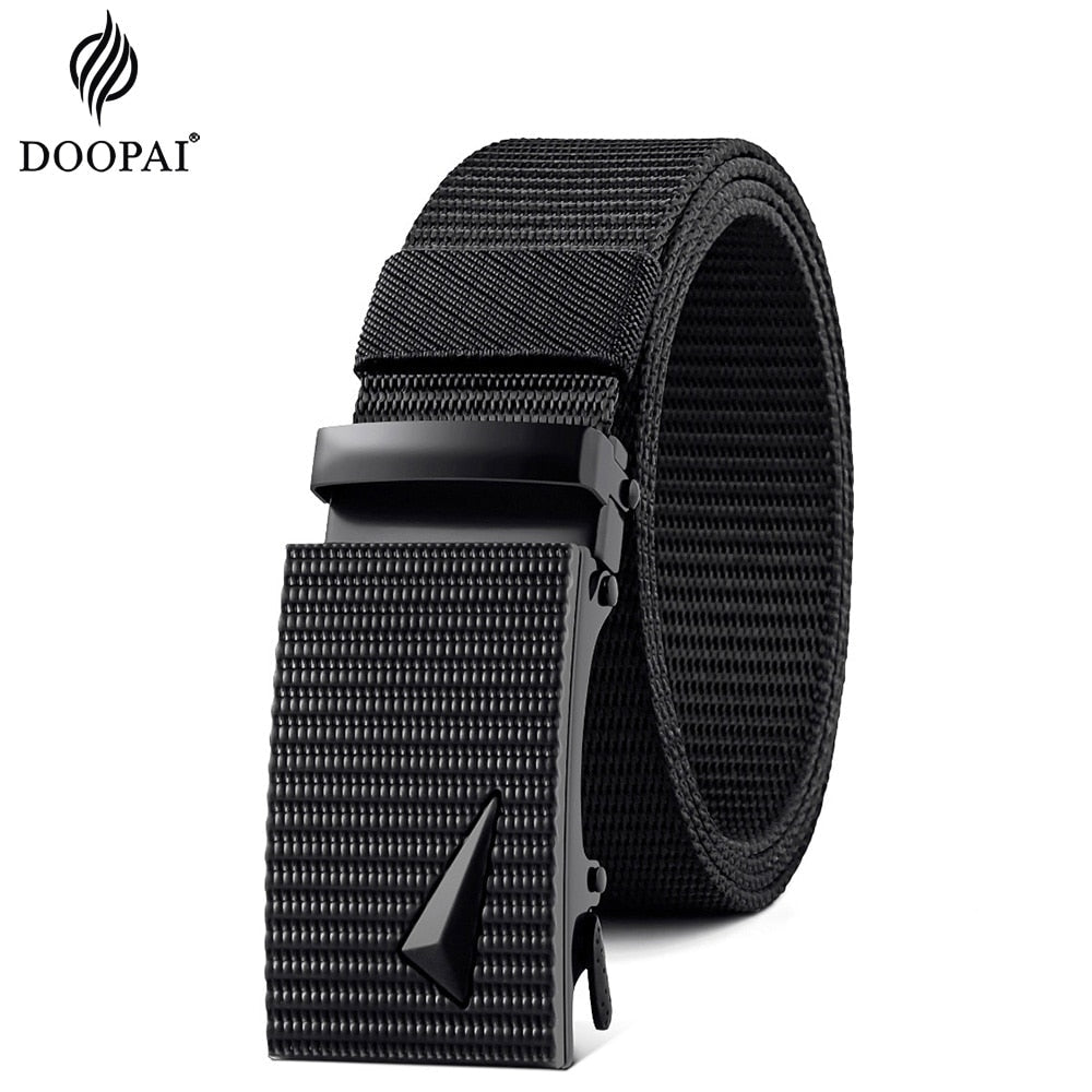 DOOPAI™Automatic Buckle Canvas Designer Belt
