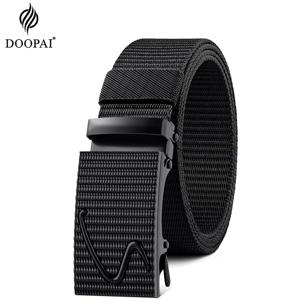 DOOPAI™Automatic Buckle Canvas Designer Belt