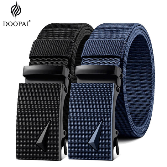 DOOPAI™Automatic Buckle Canvas Designer Belt
