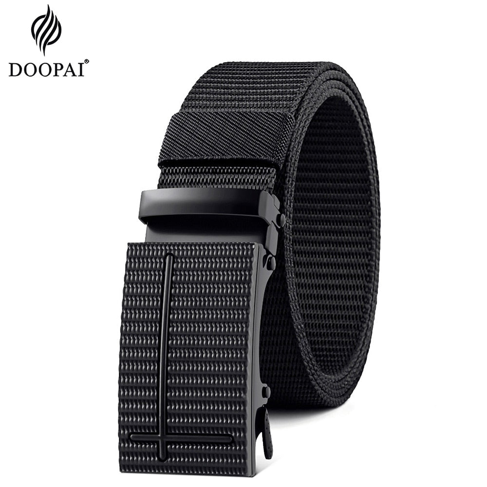 DOOPAI™Automatic Buckle Canvas Designer Belt