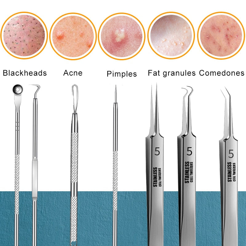 Professional Ultra-fine No. 5 Face Deep Cleaning Set