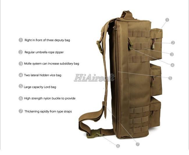 Military Multi-Functional Sling Pack (2 colors) - Indigo-Temple