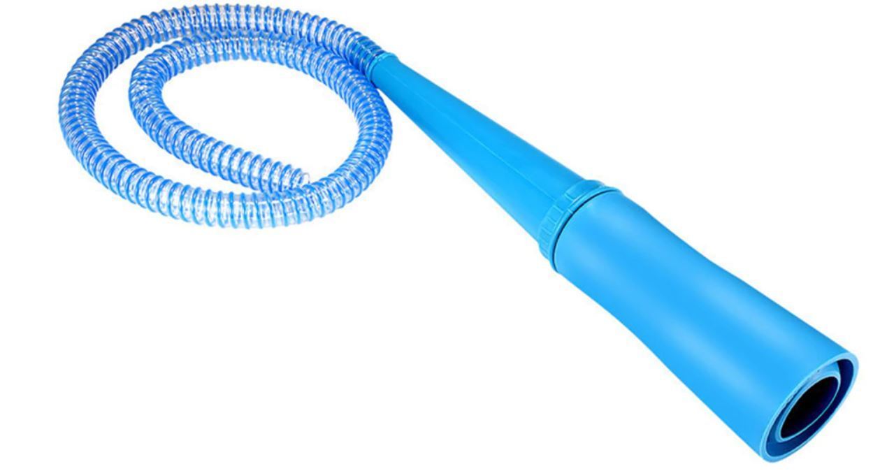 Super-Reach Flexible Anti-Clog Vacuum Hose - Indigo-Temple