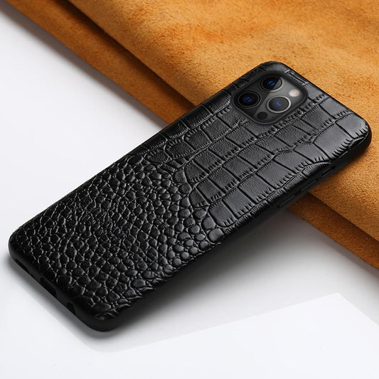 Genuine Leather iPhone Case