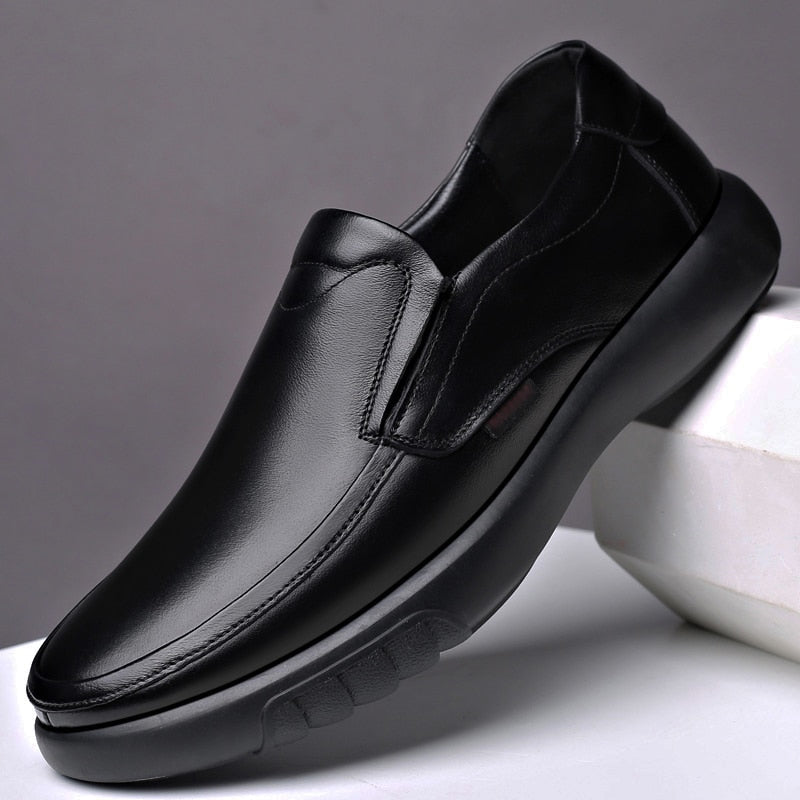 Genuine Leather Casual Slip-on Loafers Shoes
