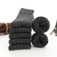 Thick Wool Thermal  Socks For Men (5 Pairs)