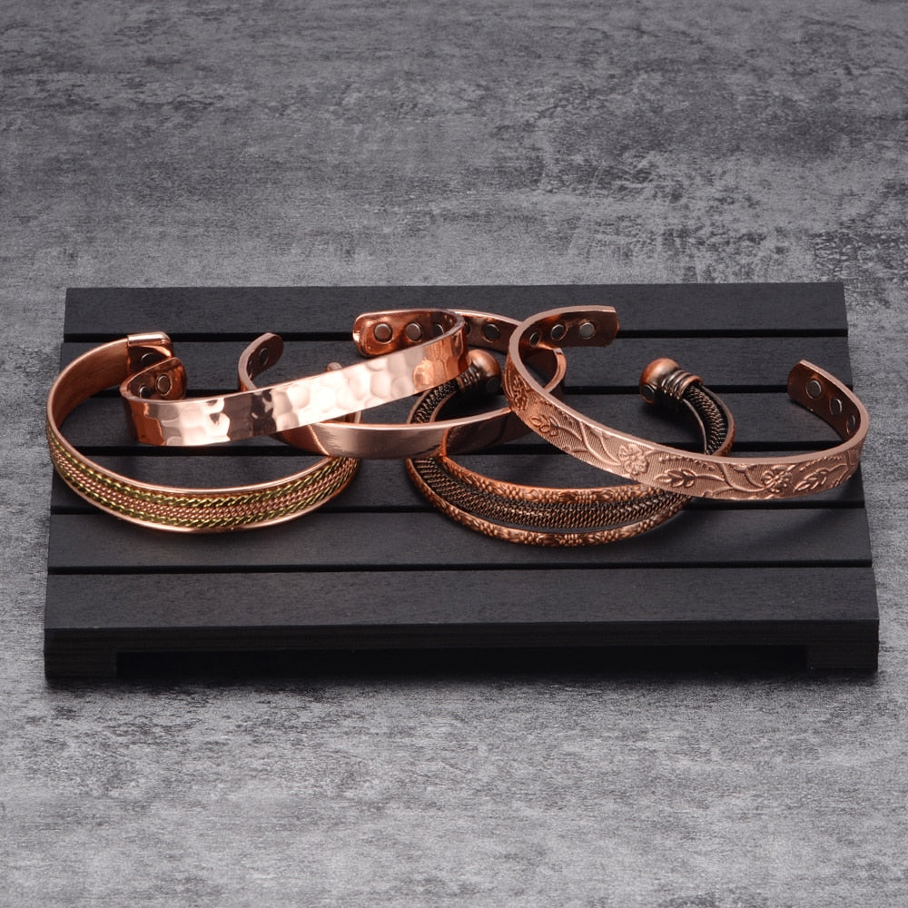Pure Copper Magnetic Therapy Health Bracelet