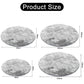 Stylish Fluffy Faux Fur Round Rug