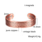 Pure Copper Magnetic Therapy Health Bracelet