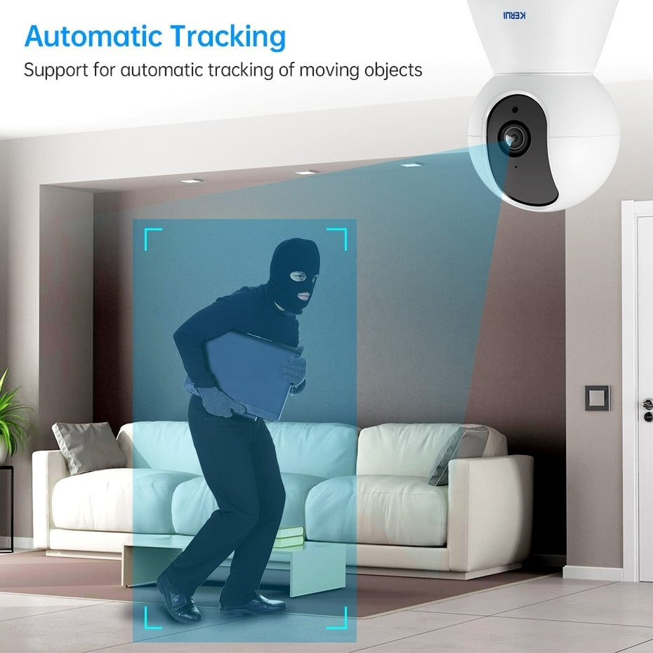 KERUI™ 5MP HD Wireless Indoor Smart WIFI Camera