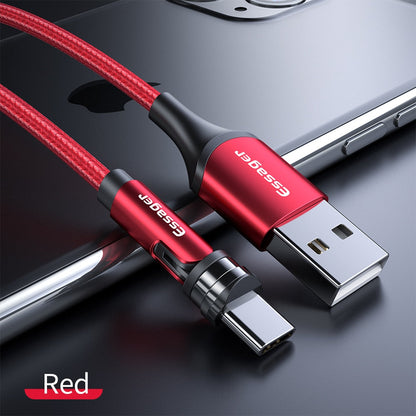 Magnetic Rotating Smart Fast Charging Cable