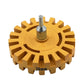 Rubber Wheel Sticker Remover (Drill Connector)