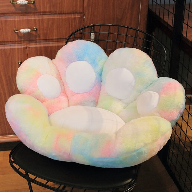 Soft Plush Paw Seat Cushion