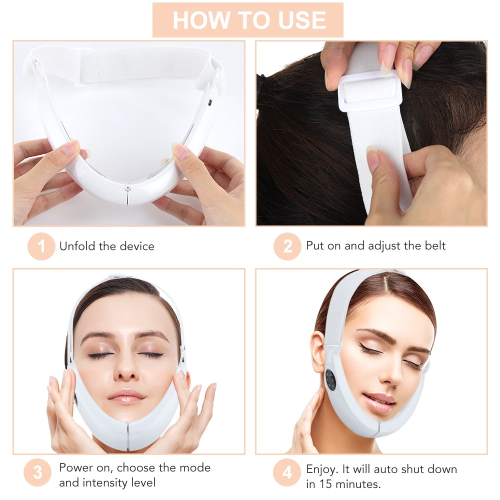 EMS V-Shape Face Lift Therapy Device