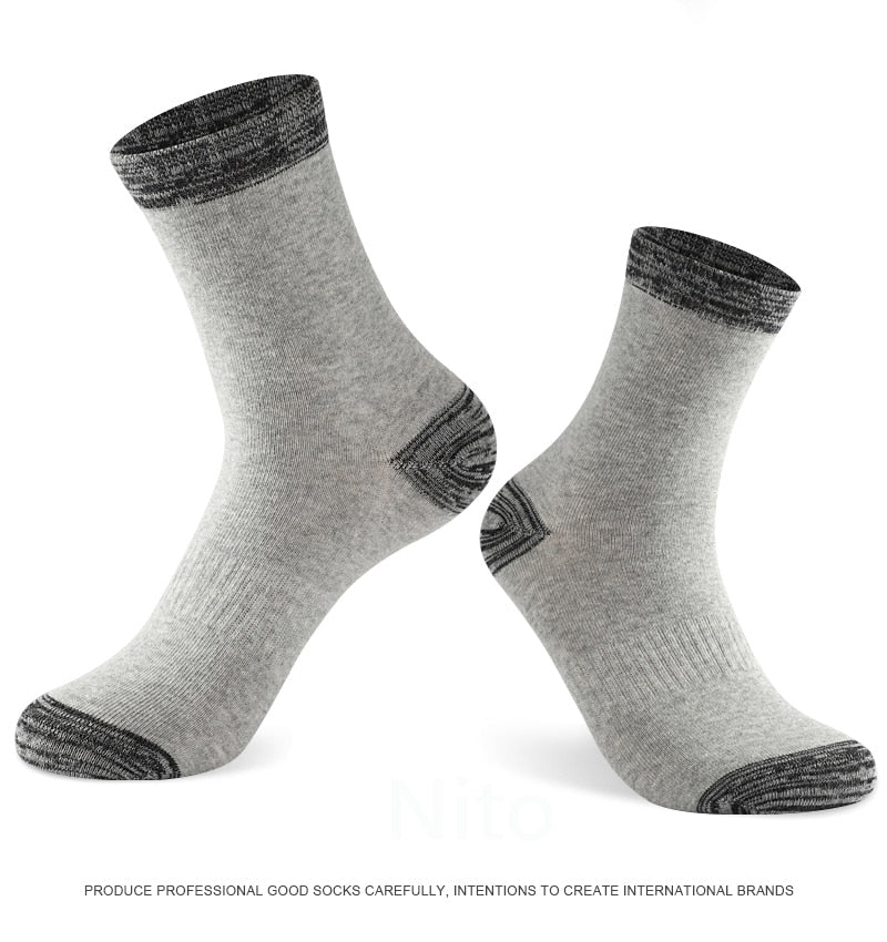 Soft Comfortable Cotton Winter Socks for Men (6pairs)