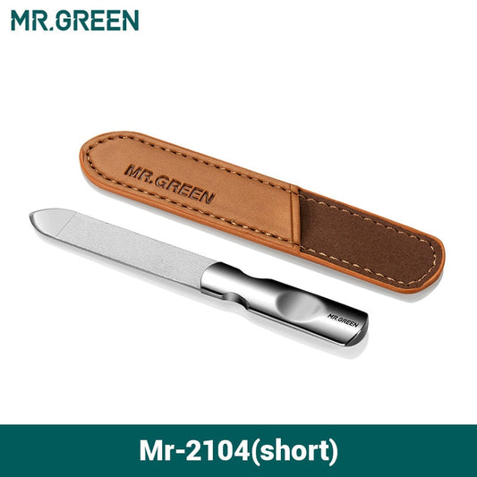 MR.GREEN™ Medical-Grade Stainless Steel Double-Sided Nail File
