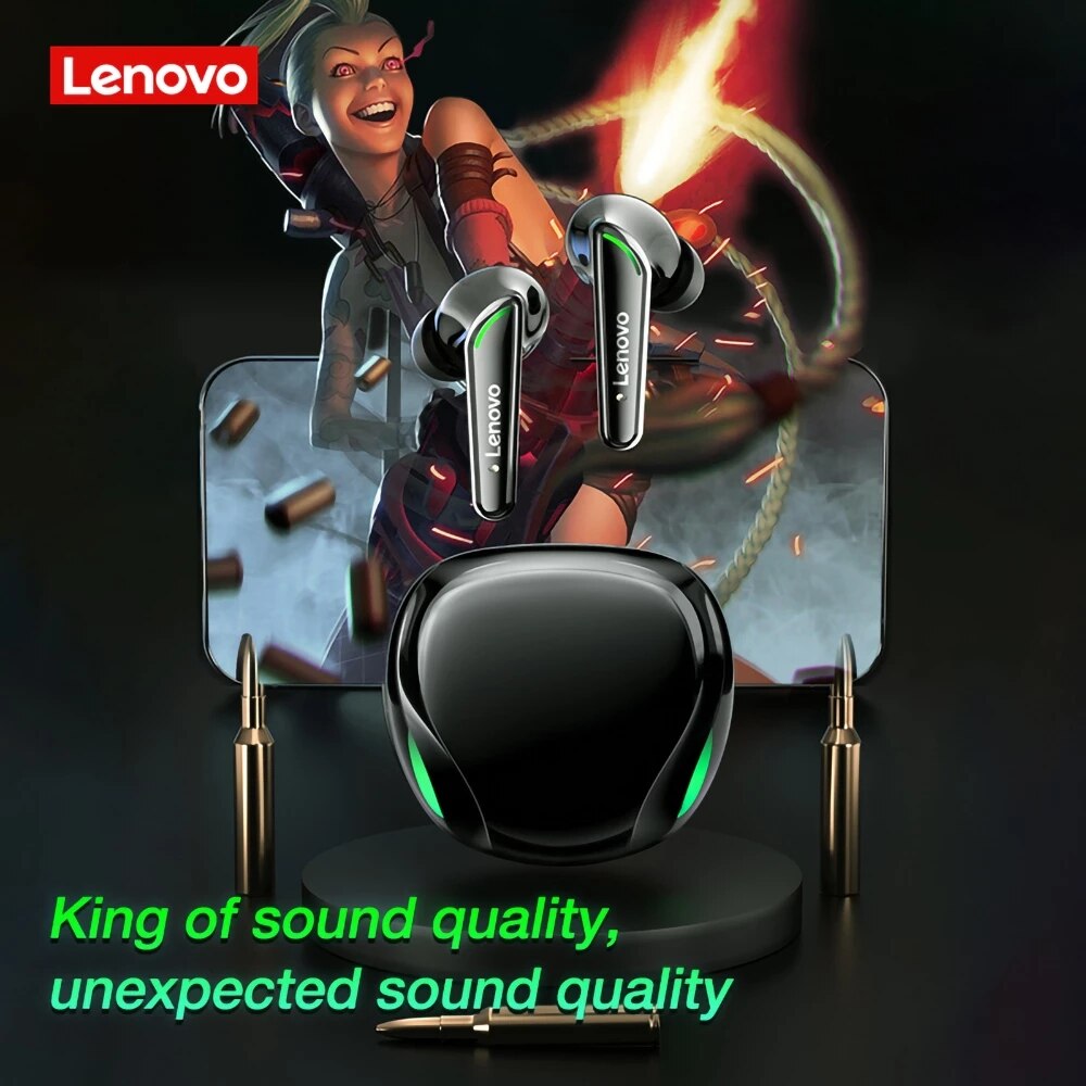 Lenovo™  XT92 TWS Bluetooth Gaming Earbuds