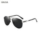 Luxury Pilot Polarized Metal Sunglasses